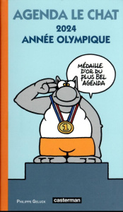 Mini-agenda Le Chat 2024 : Année olympique - Geluck Philippe