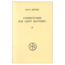 COMMENTAIRE SUR SAINT MATTHIEU TOME 1 (LIVRES I-II) - JEROME