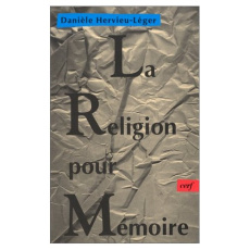 La religion pour mémoire - Hervieu-Léger Danièle