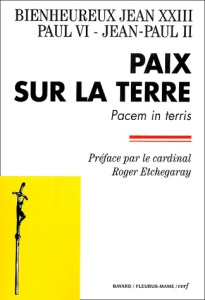 PAIX SUR LA TERRE - JEAN XXIII