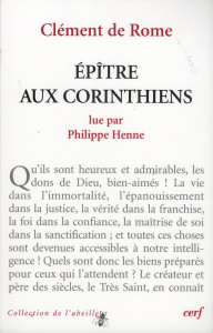 Epître aux Corinthiens - HENNE PHILIPPE