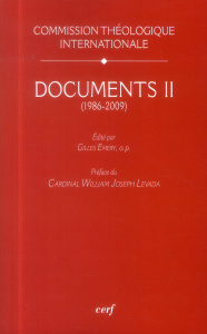 Documents. Volume 2 (1986-2009) - COM THEOLOGIQUE INT