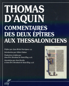 Commentaires des deux épîtres aux Thessaloniciens - THOMAS D'AQUIN