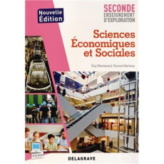 Sciences Economiques et Sociales 2e enseignement d'exploration - Pierrisnard Guy ; Martinez Vincent