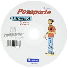 Pasaporte 1e annee a1 cd audio eleve - Cordoba Jean ; Ausejo Belén