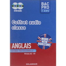 Coffret More new horizons Anglais Seconde Professionnelle audio classe Bac Pro 3 ans. 2 Cd Audio, Ni - POIRE/COLLIN/SCHAFER