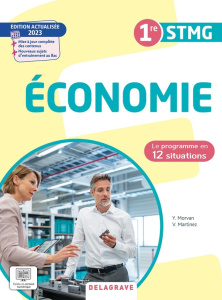 Economie 1re STMG Le programme en situations. Pochette élève, Edition 2023 - Martinez Vincent ; Morvan Yann