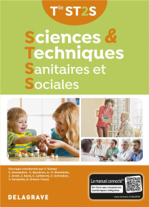 Sciences et techniques sanitaires et sociales Tle ST2S. Manuel élève, Edition 2018 - ALEXANDRE/BAUDRON