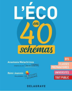 L'éco en 40 schémas - Melachrinos Anastasia ; Jeannin Rémi ; Couppey-Sou