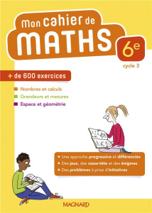 Mathématiques 6e Mon cahier de maths. Edition 2018 - Iyer Thomas ; Alli Benoît ; Leauthier Pierre