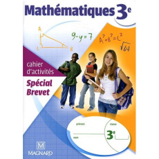 Mathématiques 3e. Cahier d'activités spécial Brevet, Edition 2012 - Vessiere Martine ; Dreyfuss Carine ; Gentil Nolwen