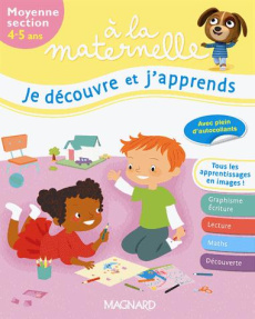 Je découvre et j'apprends à la maternelle Moyenne section 4-5 ans - Cabaleiro-Jouadé Irène ; Dupuy-Sauze Marianne ; Fr
