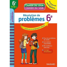 Résolution de problèmes 6e