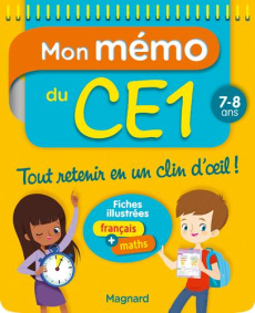 Mon mémo du CE1 - Céard Morgane