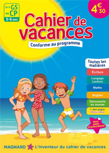 Cahier de vacances De la GS au CP - Nasroune Myriam Baya ; Séménadisse Odile