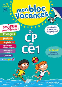 MON BLOC VACANCES CP-CE1 - FAGGIOLO/GREMAUD