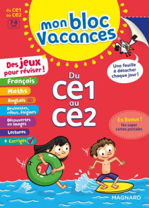 MON BLOC VACANCES CE1-CE2 - FAGGIOLO/GREMAUD