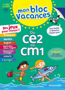 MON BLOC VACANCES CE2-CM1 - COLLIOUD-MARICHALLOT
