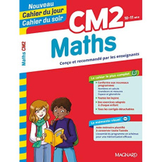 Cahier du jour/cahier du soir Maths CM2 mémento. Edition 2019 - Thibault Christine ; Séménadisse Bernard