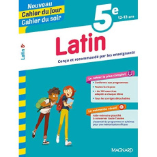 Cahier du jour/Cahier du soir Latin 5e mémento. Edition 2019 - Lambert Annie ; Béguin Patrick