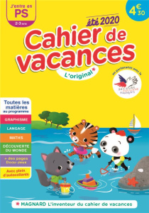 Cahier de vacances été J'entre en PS. Edition 2020 - Perrot Aurélie