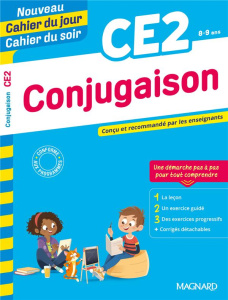 Cahier du jour/Cahier du soir Conjugaison CE2. Edition 2021 - Séménadisse Bernard ; Francescon Nicolas ; Méhée L