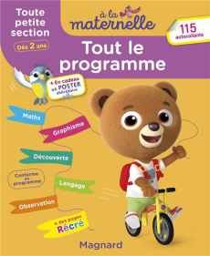 Tout le programme à la maternelle Toute petite section. Edition 2022 - Brossier Michèle ; Quentrec Marie ; Francescon Nic