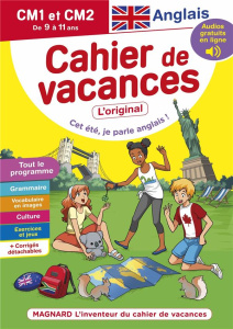 Cahier de vacances CM1 et CM2. Anglais, Edition 2022 - Boudin Sophie ; Turquois Alice