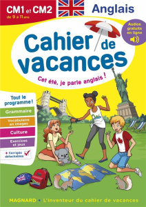 Cahier de vacances CM1 et CM2. Anglais, Edition 2023 - Boudin Sophie ; Turquois Alice