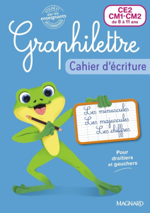 Cahier d'écriture CE2-CM1-CM2 - Hebting Claude