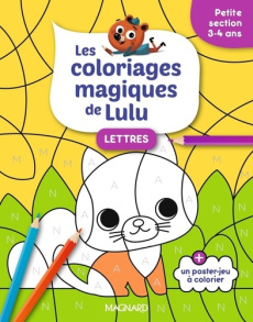 Lettres Petite section. Les coloriages magiques de Lulu - Forny Emilie ; Lescoat Elen ; Guyard Romain