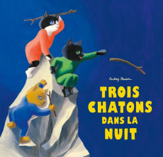 Trois chatons dans la nuit - Poussier Audrey