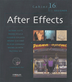 After Effects. Avec 1 CD-ROM - COTTE/DOSZLA/QUINTIN