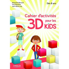 Cahier d'activités 3D pour les kids - Bassette Tony