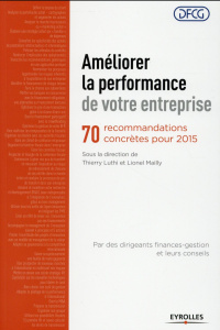 AMELIORER LA PERFORMANCE DE VOTRE ENTREPRISE - 70 RECOMMANDATIONS CONCRETES POUR 2015. - DFCG/MAILLY