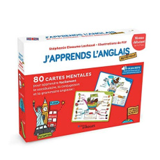 J'apprends l'anglais autrement. Niveau débutant. 80 cartes mentales pour apprendre facilement le voc - FILF/ELEAUME LACHAUD