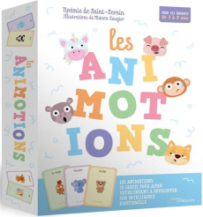 Les animotions pour les enfants de 3 à 7 ans. 59 cartes pour aider votre enfant à développer son int - Saint-Sernin Noémie de ; Laugier Manon