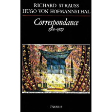 Correspondance. [1900-1929 - Hofmannsthal Hugo von ; Strauss Richard