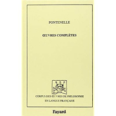 Oeuvres complètes - Fontenelle Bernard de