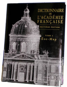 Dictionnaire de L'Academie Française. Tome 1, A-Enzyme - COLLECTIF