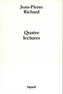 Quatre lectures - Richard Jean-Pierre