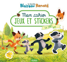Mon cahier jeux et stickers. La forêt - FLEURUS EDITIONS