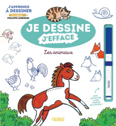 Les animaux. Avec 1 feutre & son tampon qui efface ! - Legendre Philippe