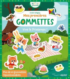 Mes premières gommettes : Vive le printemps ! - Vallageas Coralie