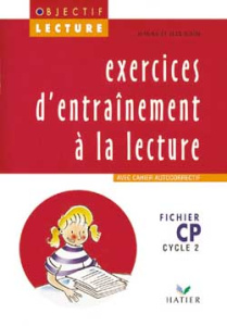EXERCICES D'ENTRAINEMENT A LA LECTURE CP. Fichier - Guion Jean ; Guion Jeanine