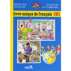 Le Flamboyant, livre unique de français, CE1, Togo, élève - COLLECTIF
