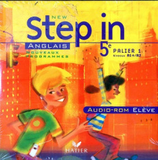 NEW STEP IN ANGLAIS 5E - CD AUDIO ELEVE (DE REMPLACEMENT), ED. 2007 - LIGOZAT MARIE-AUDE