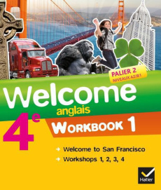 Anglais 4e Palier 2 Niveaux A2/B1 Welcome. Workbooks 1 et 2 (2 volumes) - Ledru-Germain Evelyne