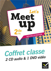 Let's Meet up! 2de B1. Edition 2019. 1 DVD   2 CD AUDIO - Gouraud Erwan