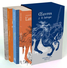 Oeuvres. Coffret en 4 volumes : L'attrape-coeurs ; Fanny et Zooey ; Dressez haut la poutre maîtresse - Salinger Jerome David ; Japrisot Jean-Sébastien ;